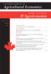 CANADIAN JOURNAL OF AGRICULTURAL ECONOMICS-REVUE CANADIENNE D AGROECONOMIE封面
